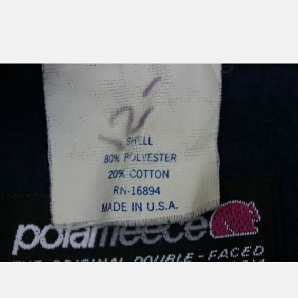 VTG SPORTSMASTER POLARFLEECE MENS VEST SZ XL USA M - Picture 9 of 9